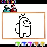 Among Them Painting Book